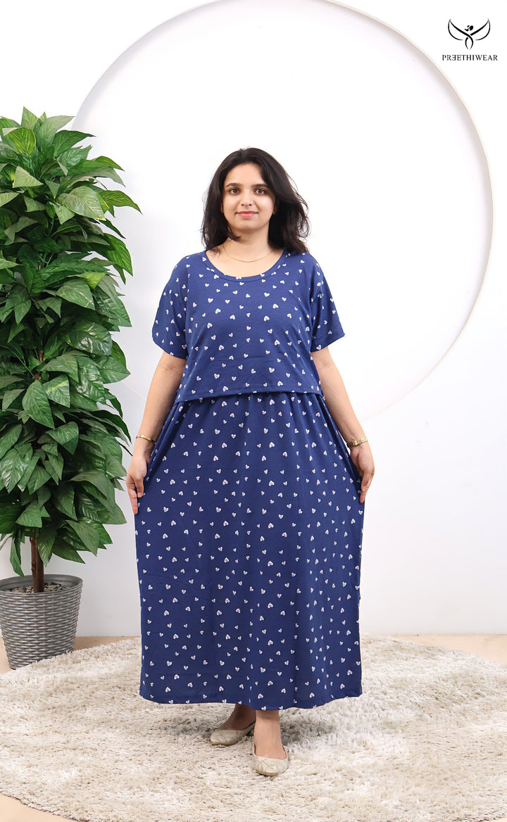 Luxee SoftCotton Full Length Maternity Loungewear