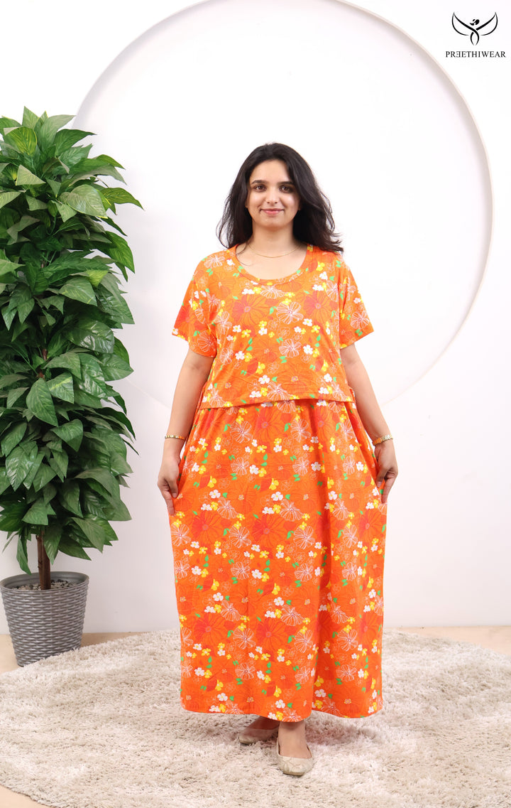 Zola SoftCotton Full Length Maternity Loungewear