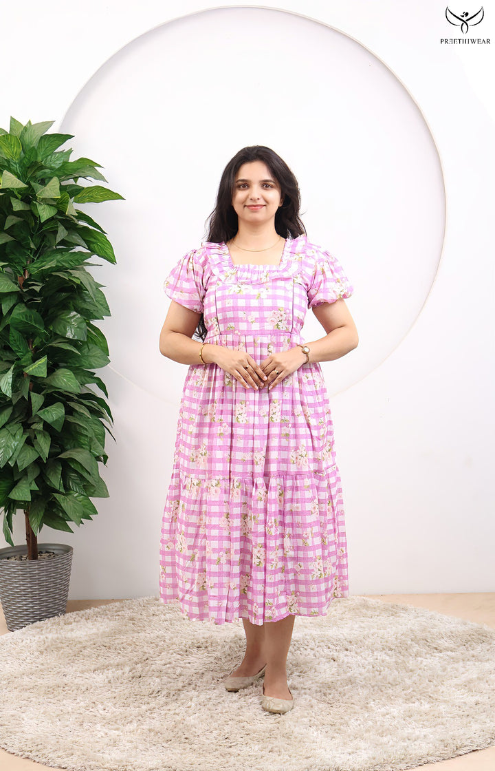 Priscilla Maternity Dress