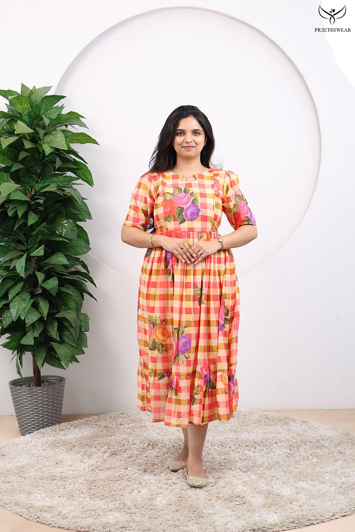 Lucky Maternity Dress