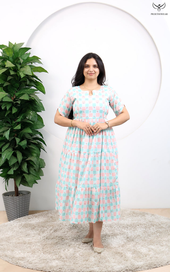 Jeevitha2 Maternity Dress