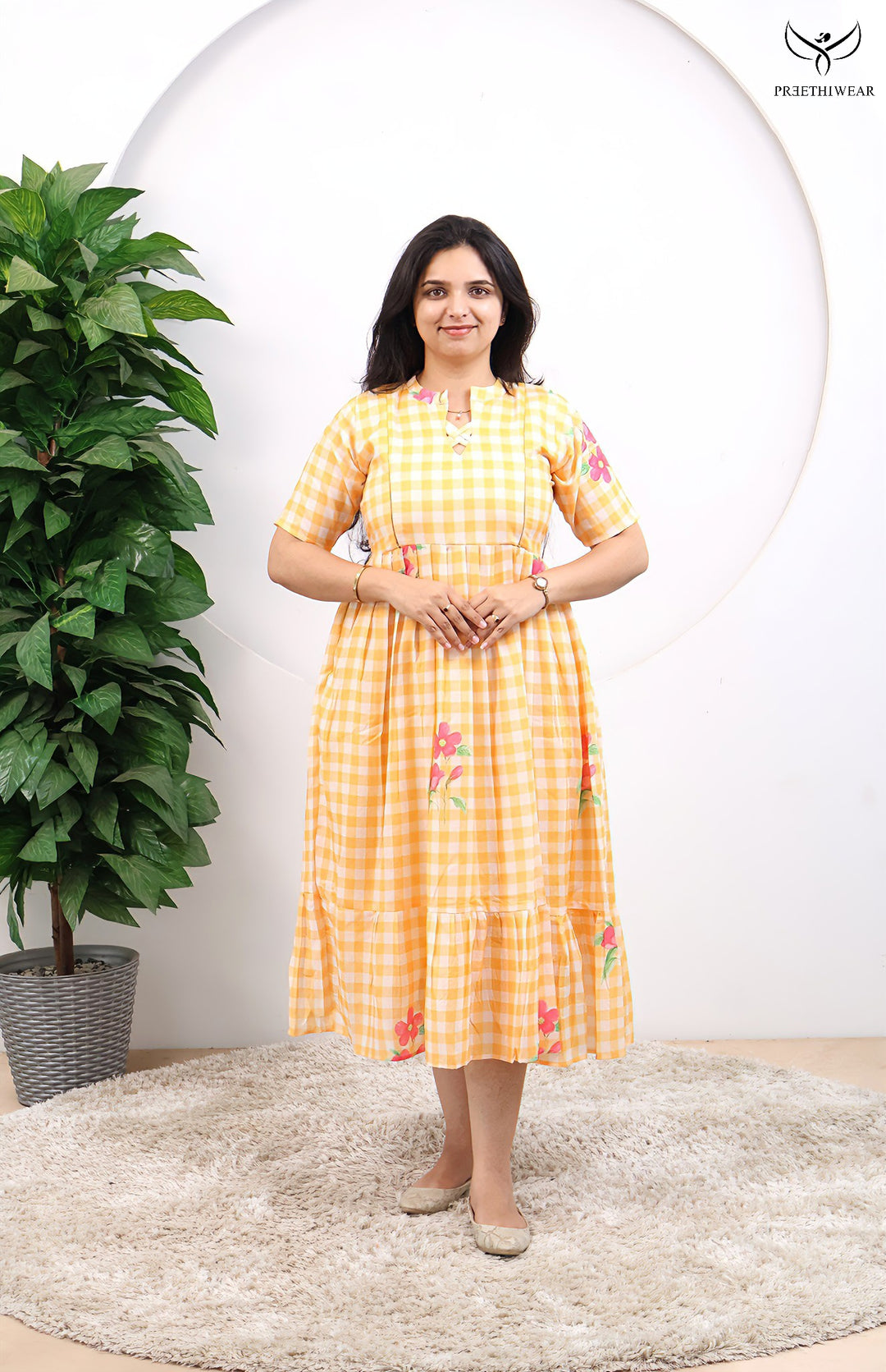 Shobhaa Maternity Dress