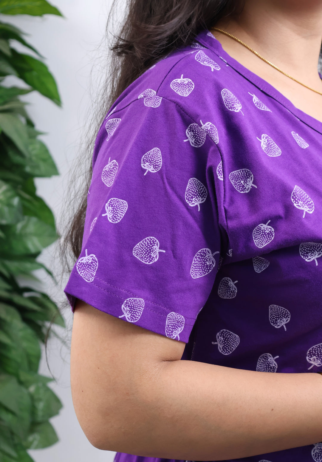Mylah1 SoftCotton Full Length Maternity Loungewear