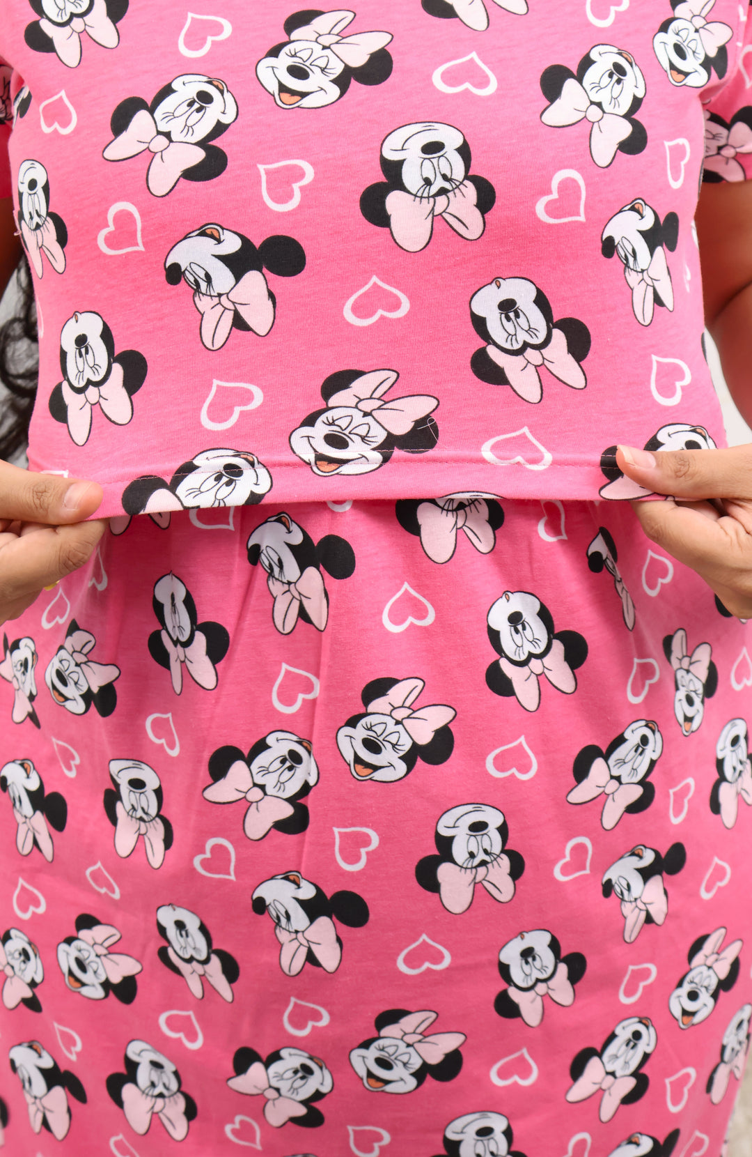 Enara SoftCotton Calf Length Maternity Loungewear