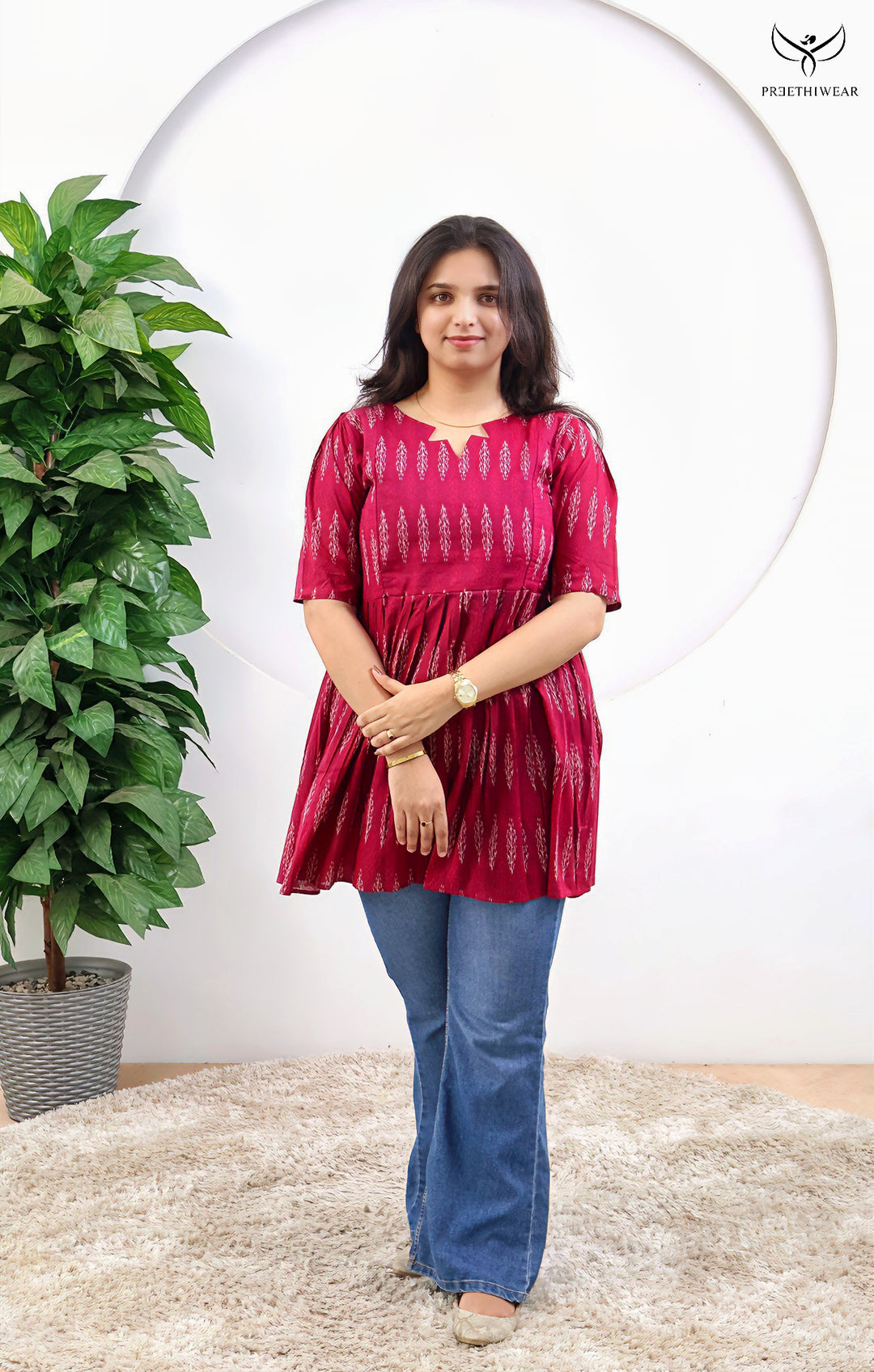 Amulya1 Maternity Dress