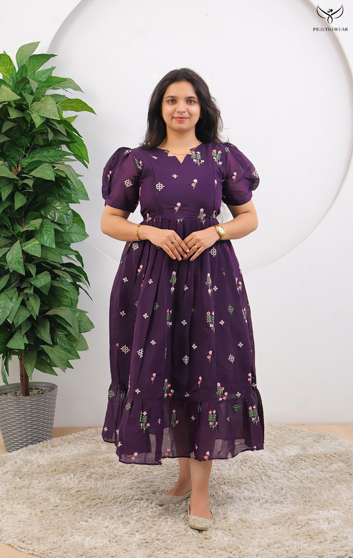 Varanya  Maternity Dress