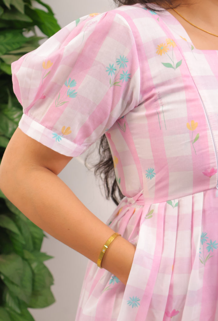 Poovizhi2 Maternity Dress