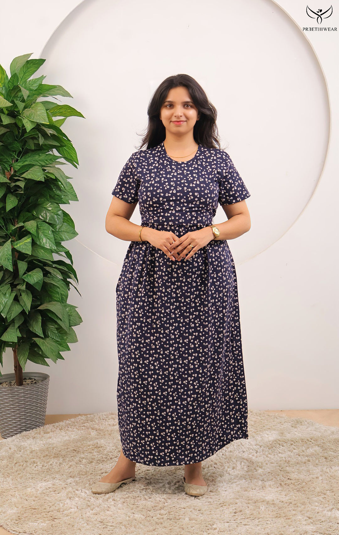 Anjum SoftCotton Full Length Maternity Loungewear