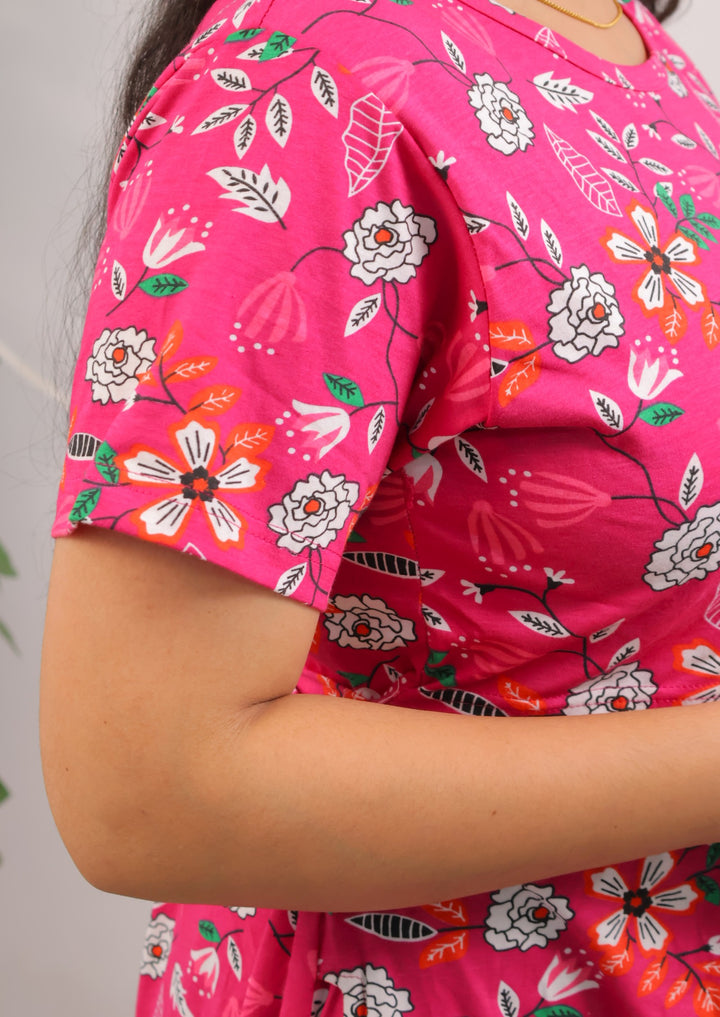 Yashwin  SoftCotton Full Length Maternity Loungewear