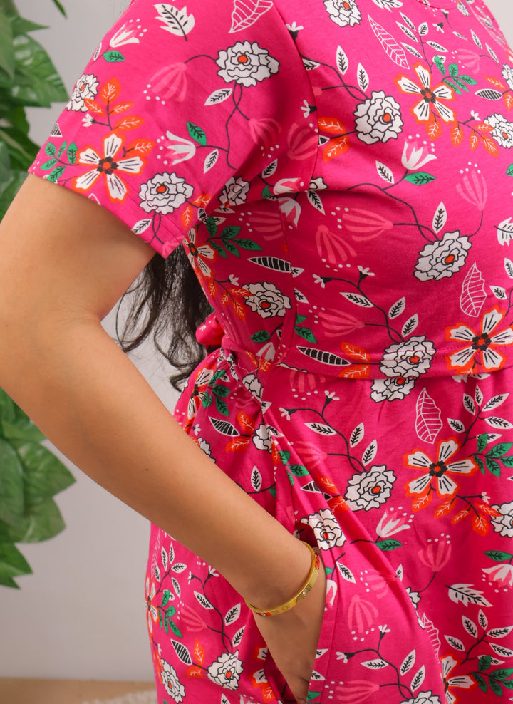 Yashwin  SoftCotton Full Length Maternity Loungewear