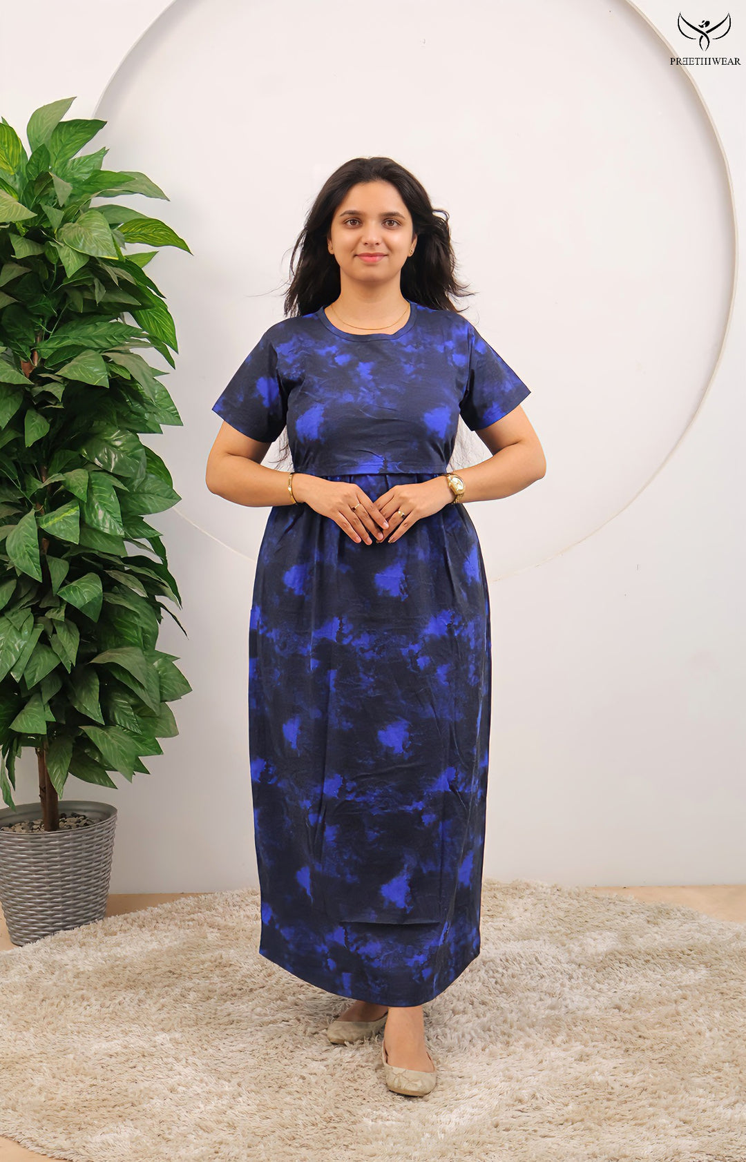 Sahitya1 SoftCotton Full Length Maternity Loungewear