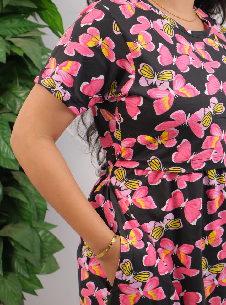 Raziya SoftCotton Full Length Maternity Loungewear