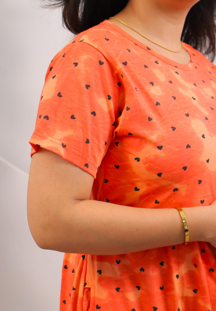 Richa1 SoftCotton Full Length Maternity Loungewear