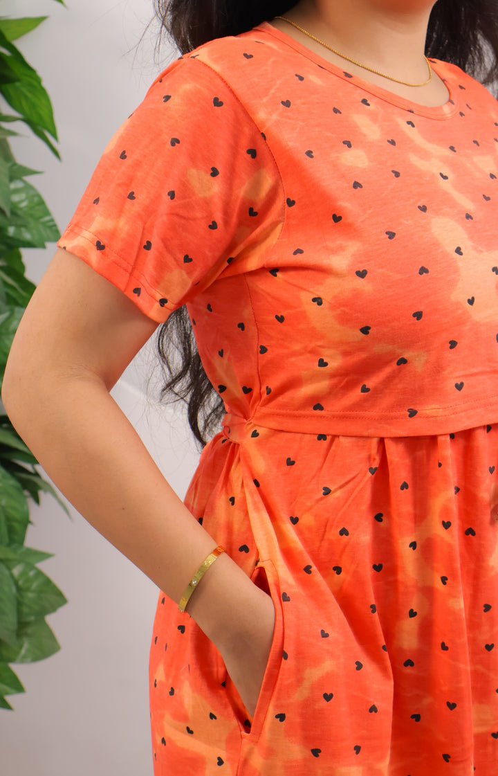 Richa1 SoftCotton Full Length Maternity Loungewear