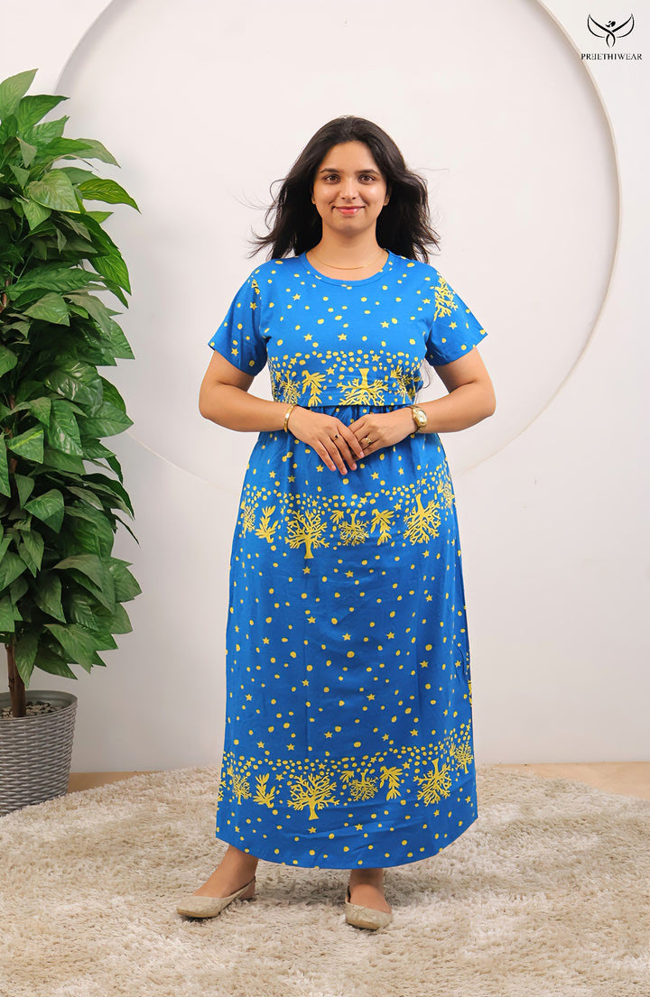 Sherin SoftCotton Full Length Maternity Loungewear