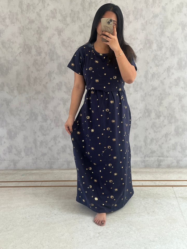 Mythili SoftCotton Full Length Maternity Loungewear