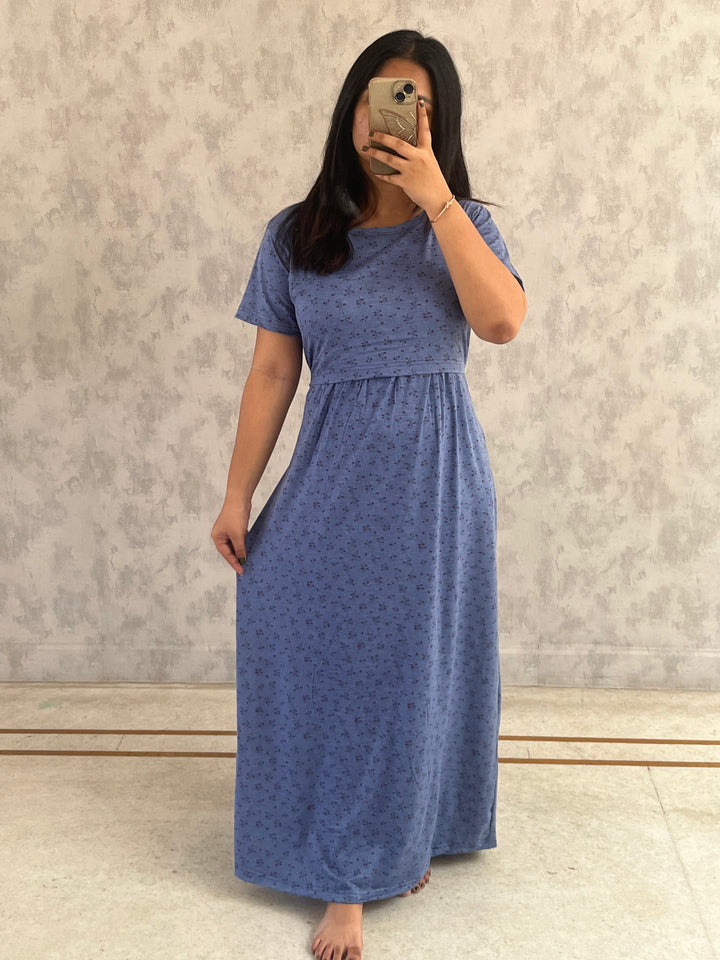 Sandhya SoftCotton Full Length Maternity Loungewear