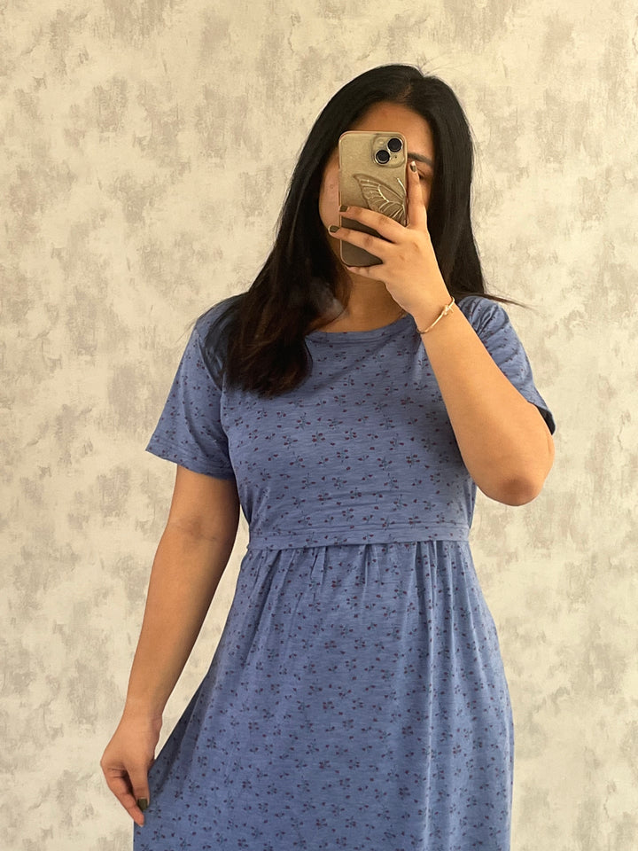 Sandhya SoftCotton Full Length Maternity Loungewear