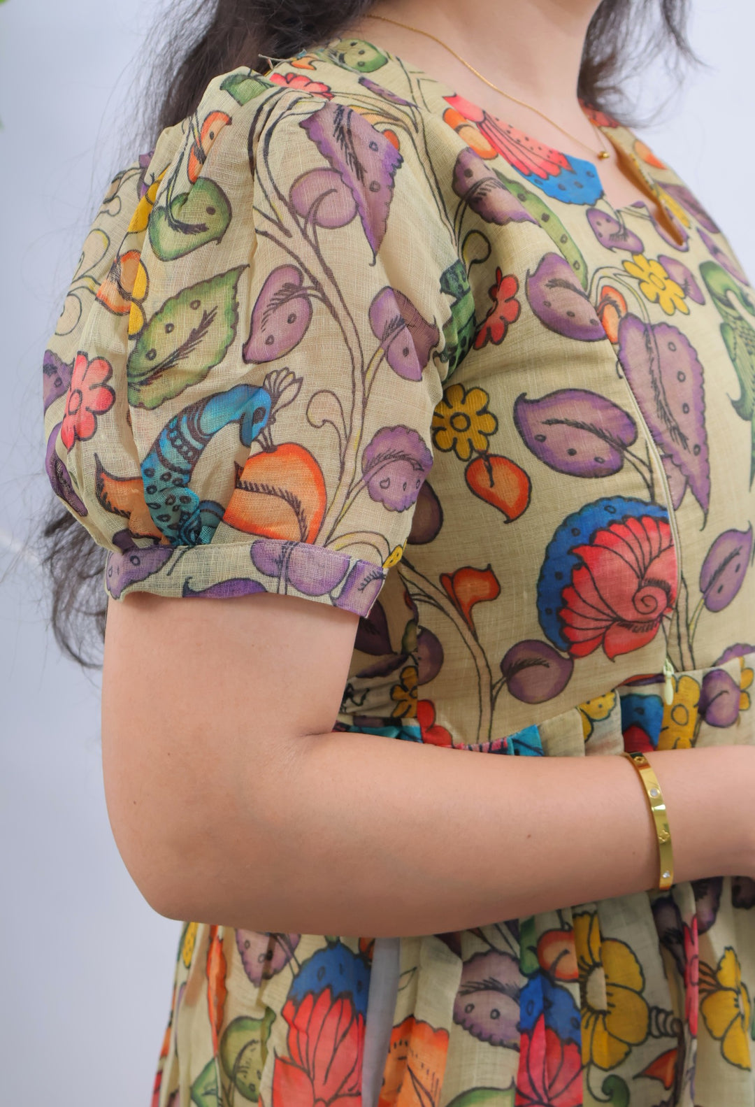 Rachana1 Kalamkari  Maternity Dress