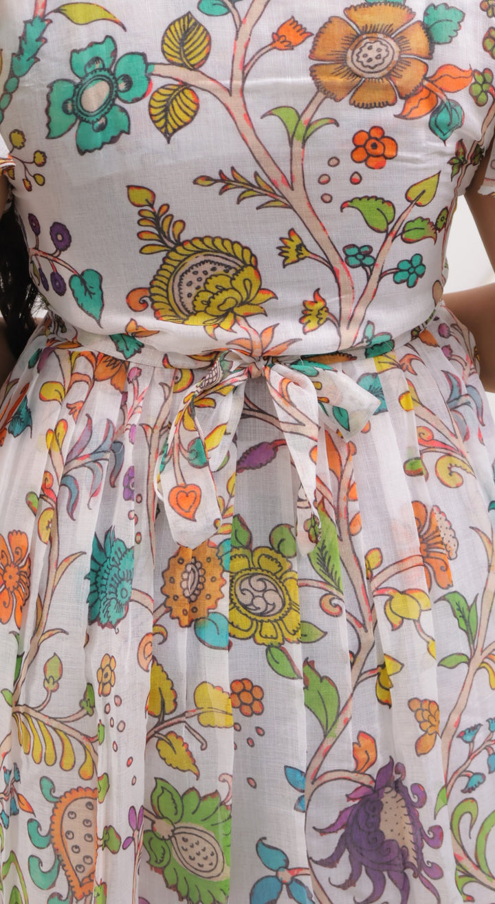 Nilofar Kalamkari Maternity Dress
