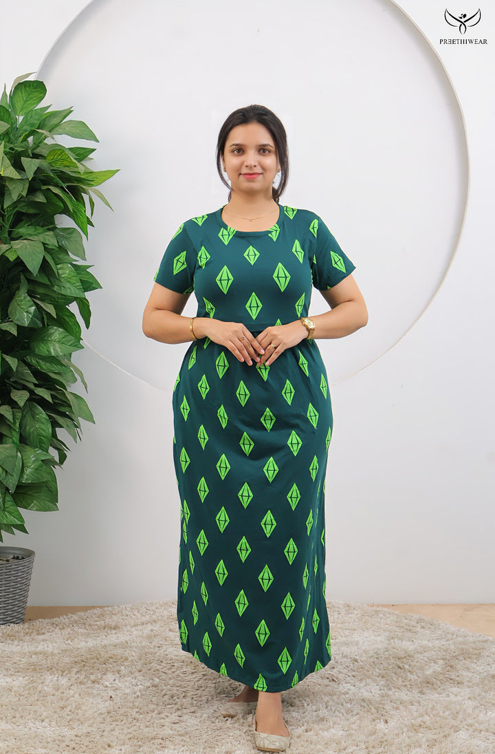 Moses2 SoftCotton Full Length Maternity Loungewear