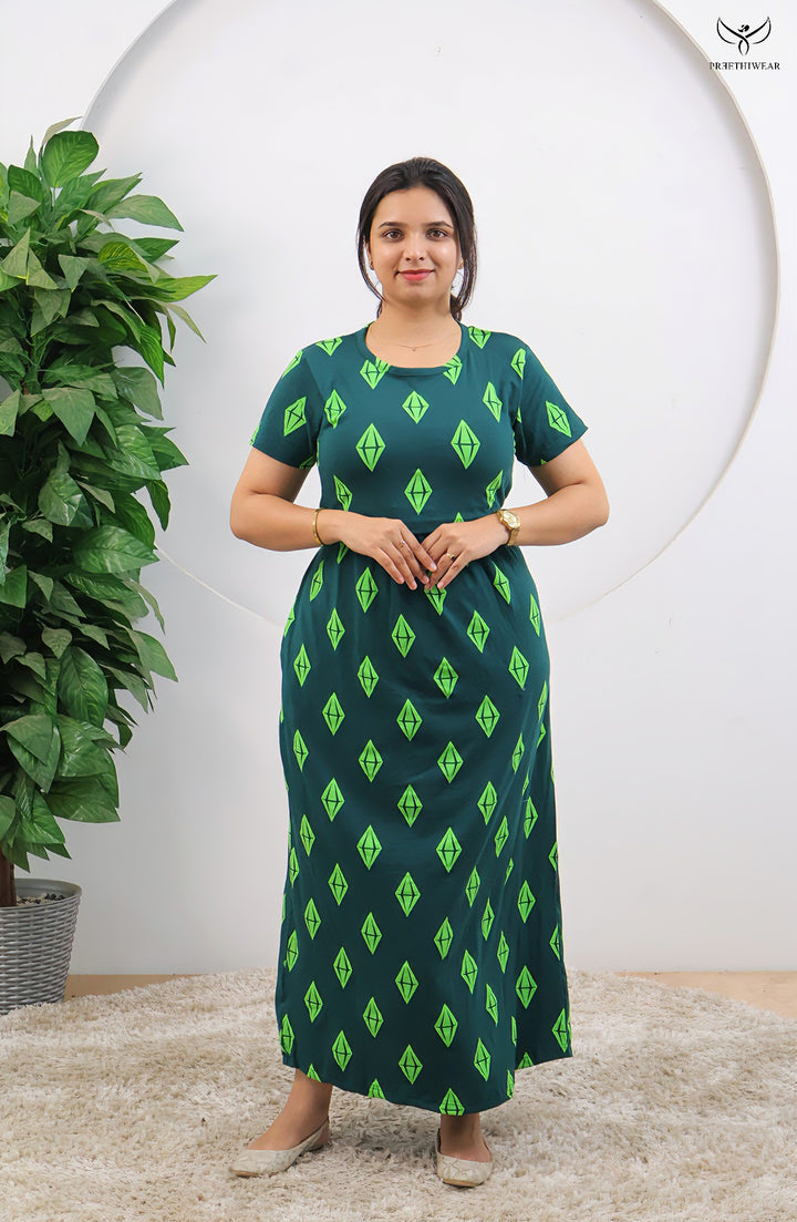 Moses2 SoftCotton Full Length Maternity Loungewear