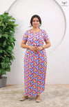Dharshini SoftCotton Full Length Maternity Loungewear - The Maternity Store by Preethiwear