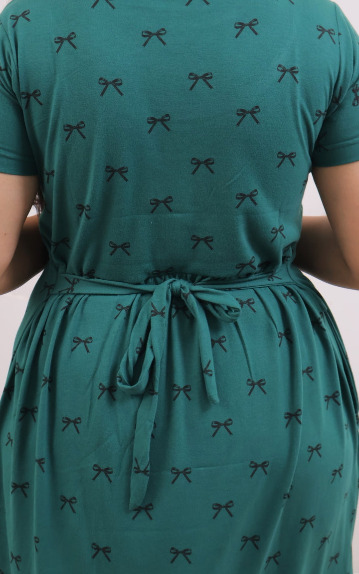 Ashly2 SoftCotton Full Length Maternity Loungewear