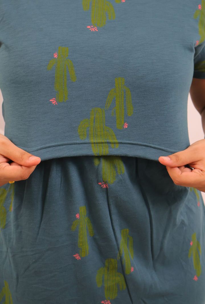 Auxilia SoftCotton Full Length Maternity Loungewear