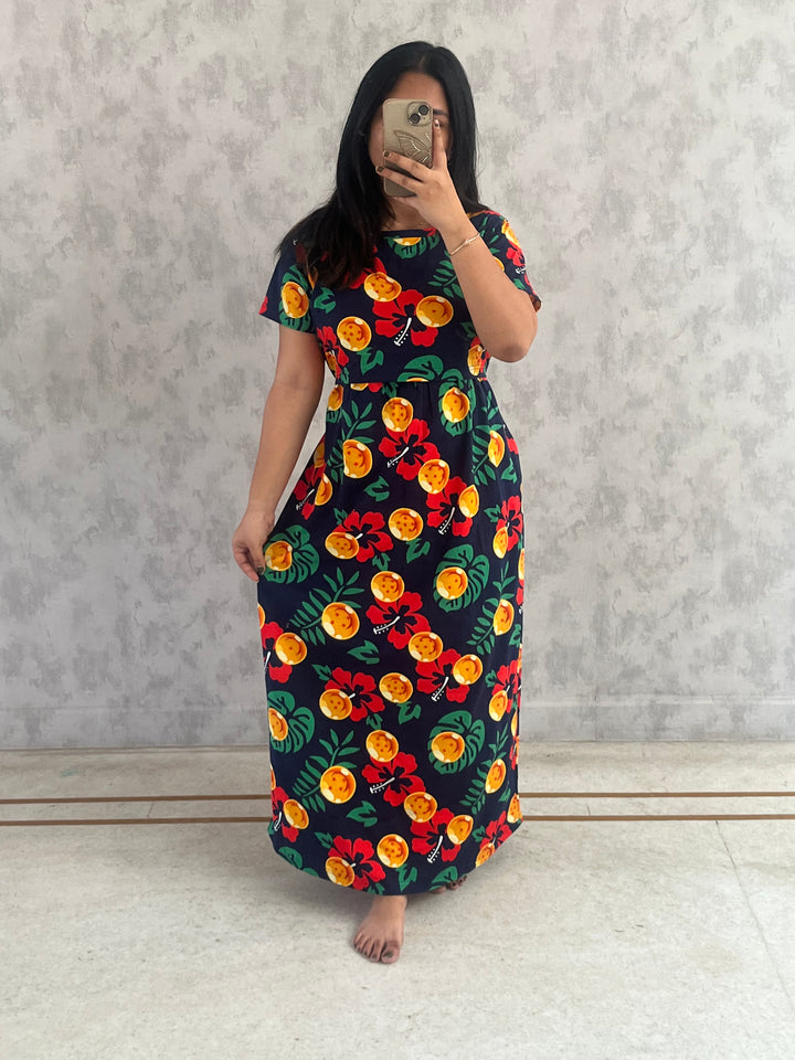 Maha  SoftCotton Full Length Maternity Loungewear