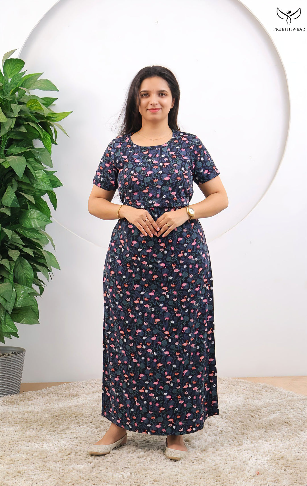 Sikha SoftCotton Full Length Maternity Loungewear