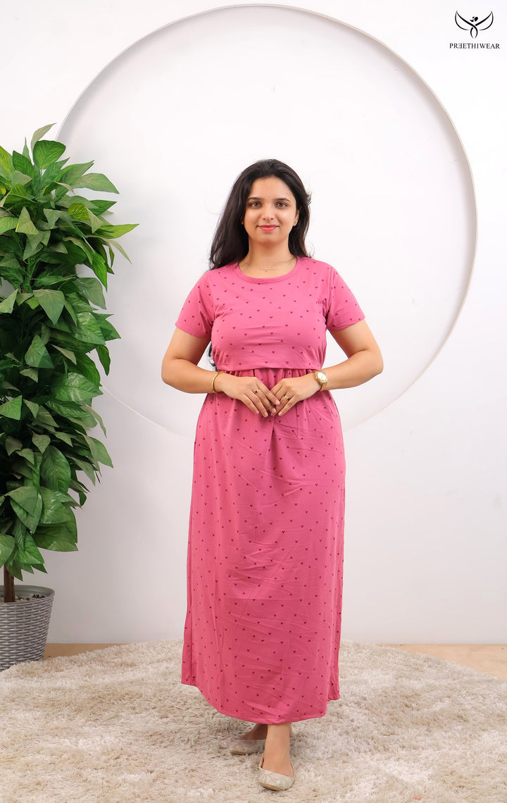 Tinu SoftCotton Full Length Maternity Loungewear