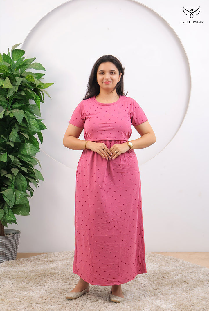 Tinu SoftCotton Full Length Maternity Loungewear