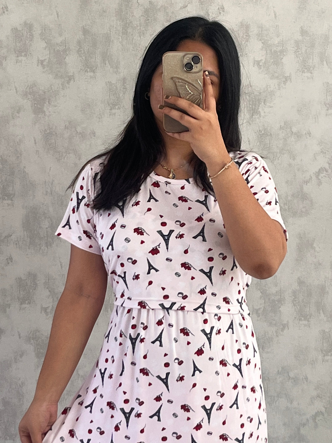 Yuga Lightweight SoftCotton Full Length Maternity Loungewear