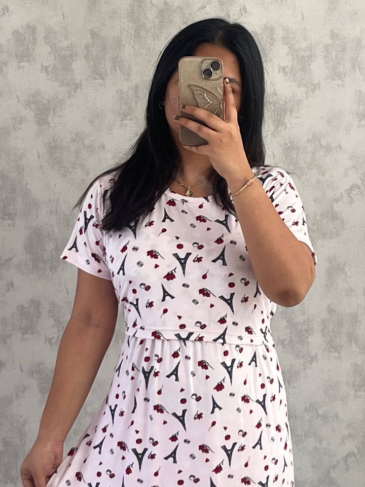 Yuga Lightweight SoftCotton Full Length Maternity Loungewear