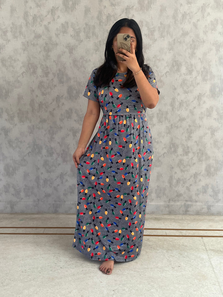 Payal Lightweight SoftCotton Full Length Maternity Loungewear