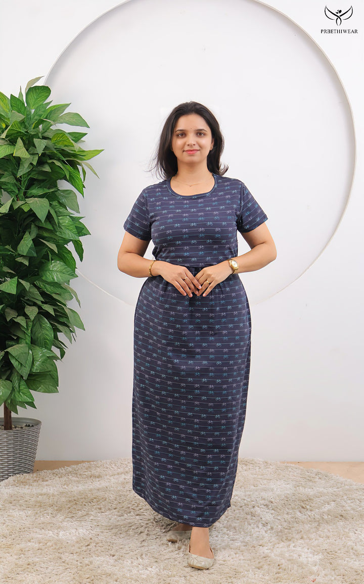 Archana2 SoftCotton Full Length Maternity Loungewear
