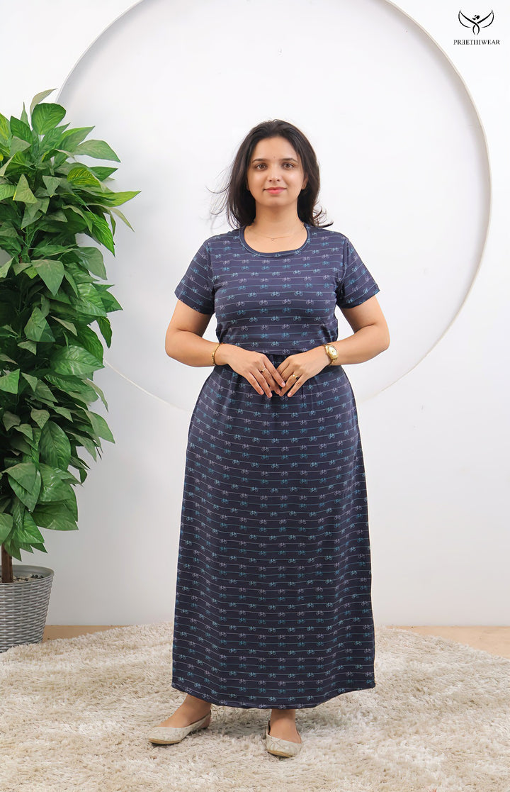 Archana2 SoftCotton Full Length Maternity Loungewear