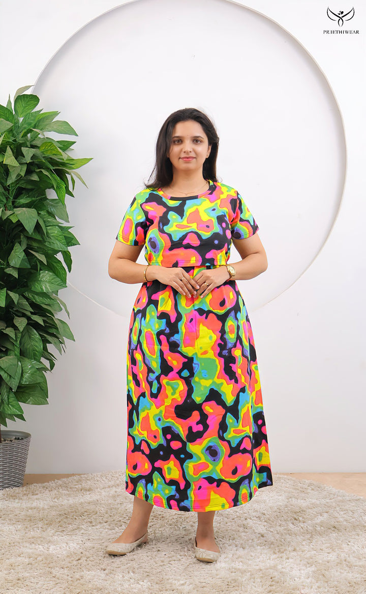 Sajjana SoftCotton Full Length Maternity Loungewear