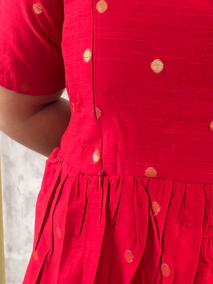 Yazhini Maternity Handloom Kurthi