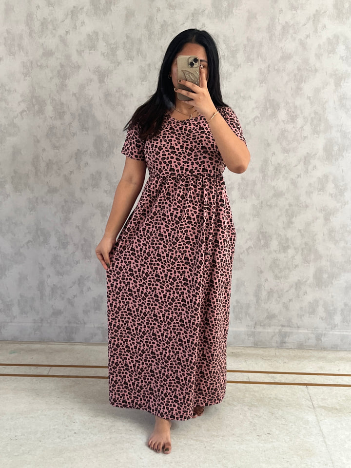 Priyanka  Lightweight SoftCotton Full Length  Maxi Loungewear