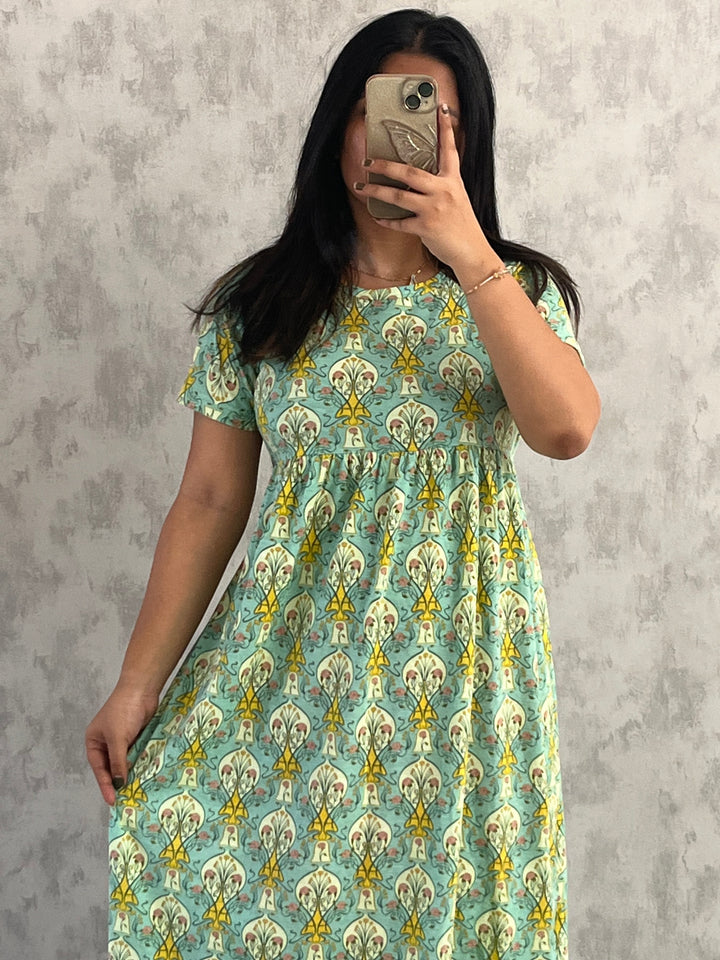 Sowmiya  SoftCotton Full Length  Maxi Loungewear