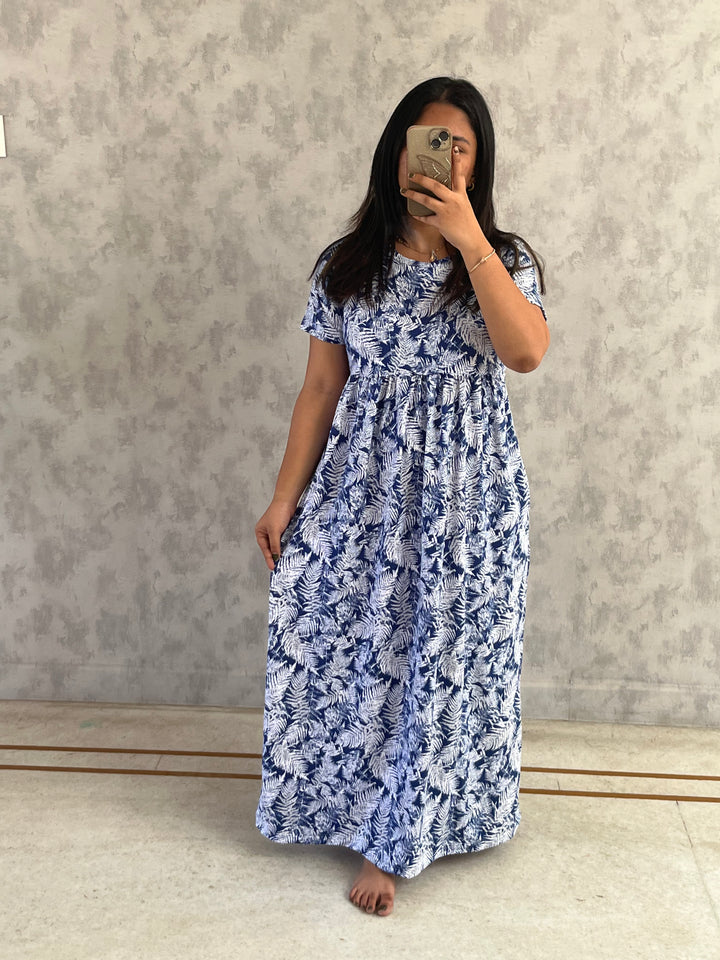 Merlin SoftCotton Full Length  Maxi Loungewear