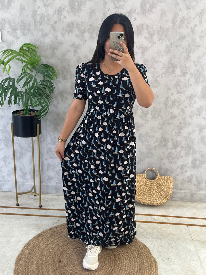 Ship SoftCotton Full Length  Maxi Loungewear