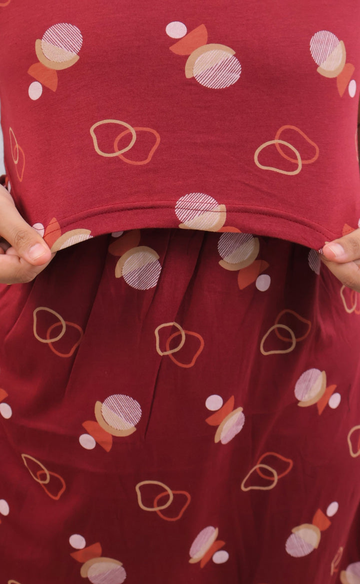 Agila SoftCotton Calf Length Maternity Loungewear