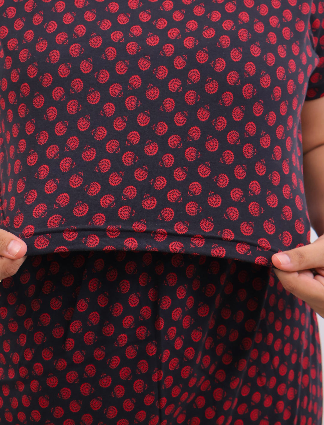 Vandhana SoftCotton Calf Length Maternity Loungewear