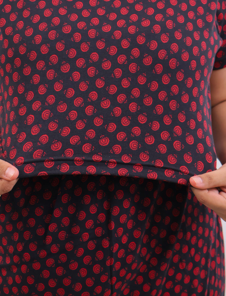 Vandhana SoftCotton Calf Length Maternity Loungewear