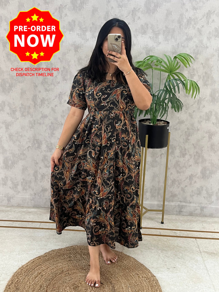 Sanju Maternity Kurthi  (PREORDER-FEB25)