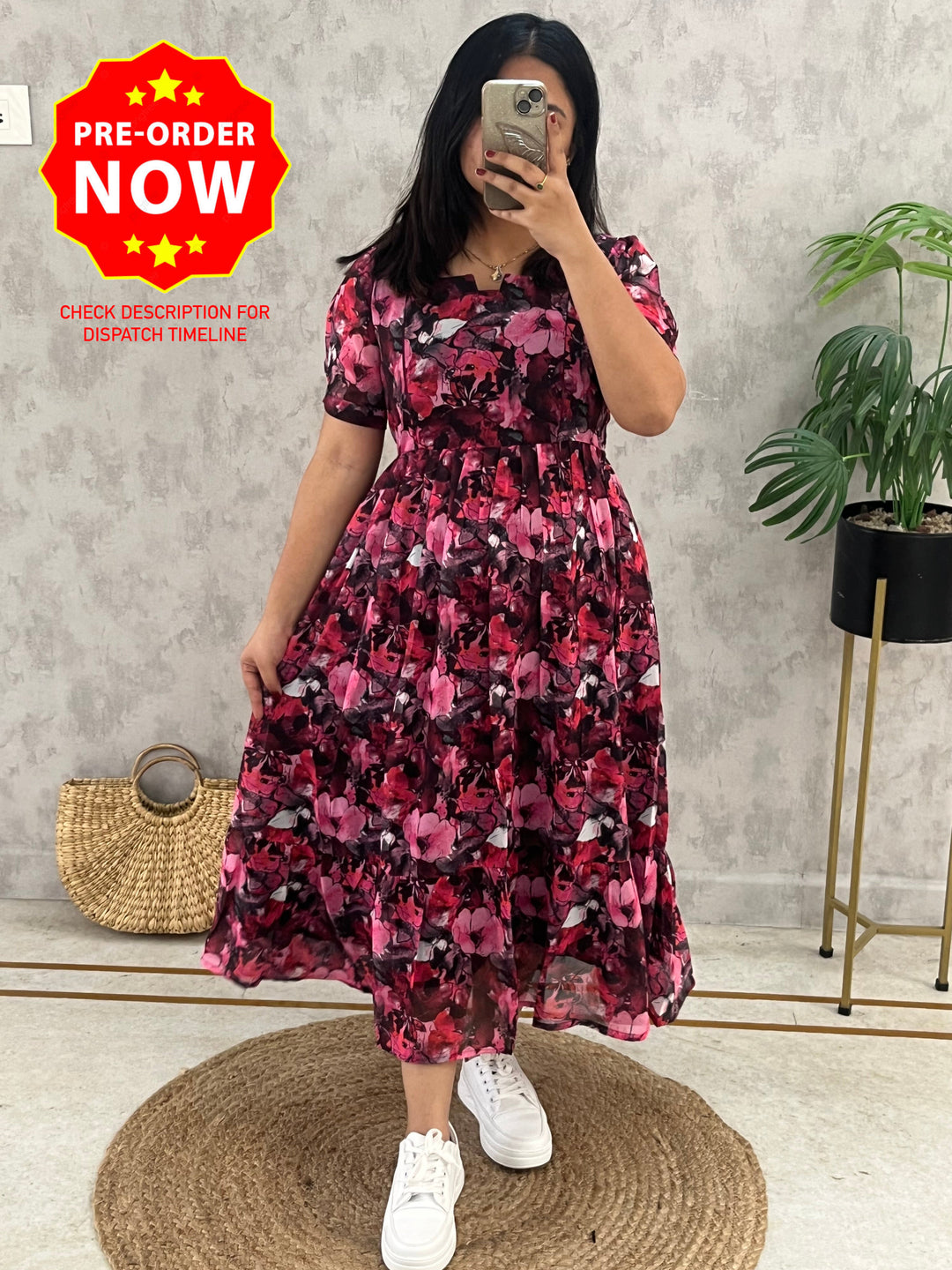 Adhiyal Maternity Kurthi  (PREORDER-FEB25)