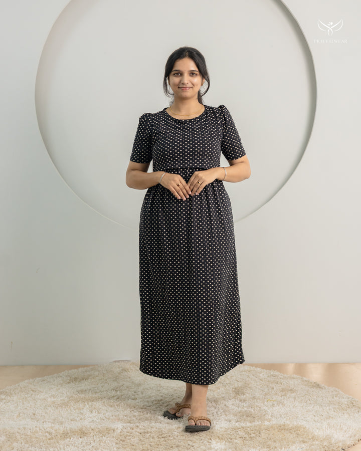 Nyla SoftCotton Full Length Maternity Loungewear